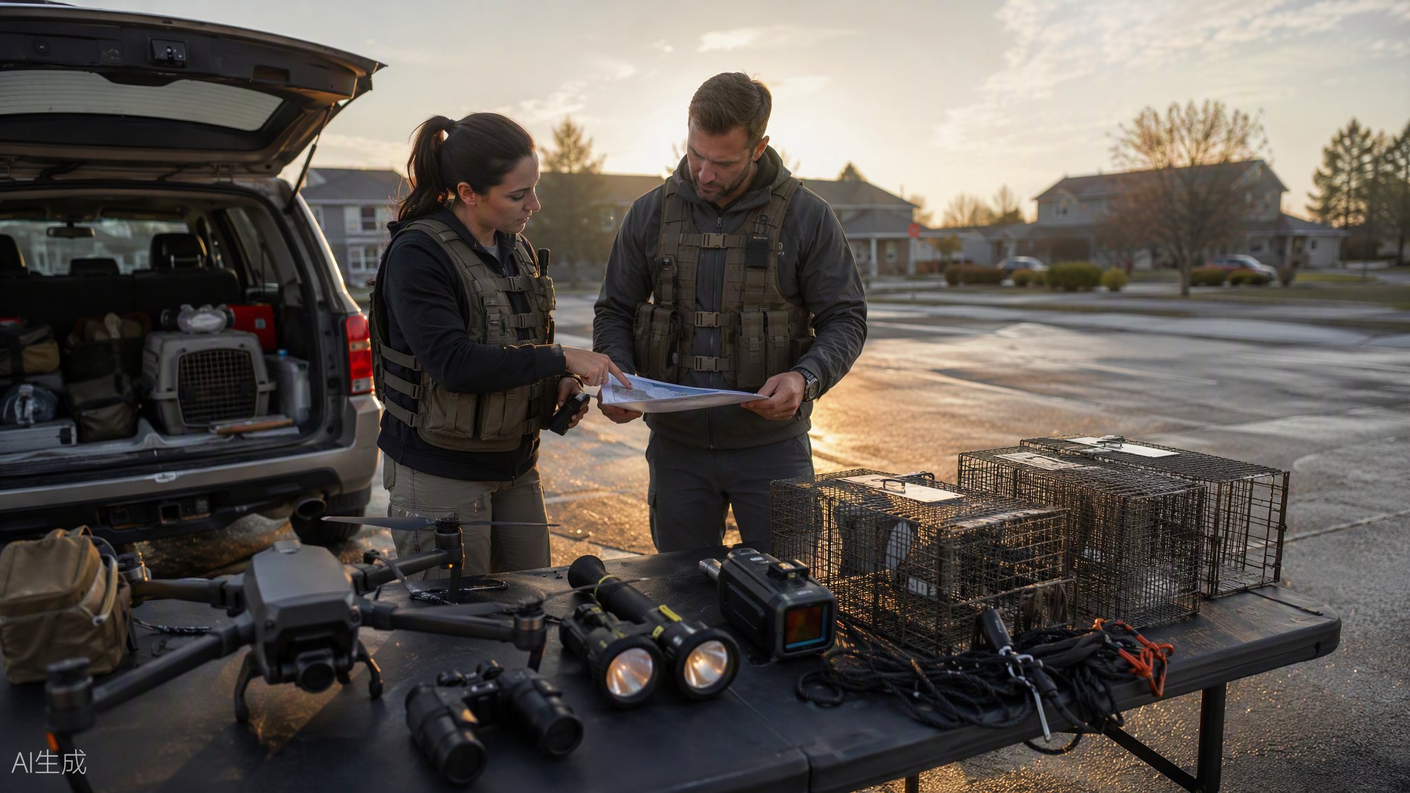 河南郑州荥阳搜救队现场搜救